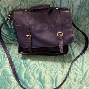Beautiful dark blue bag